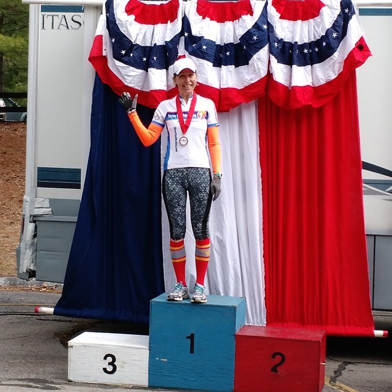 Solo on the Podium!